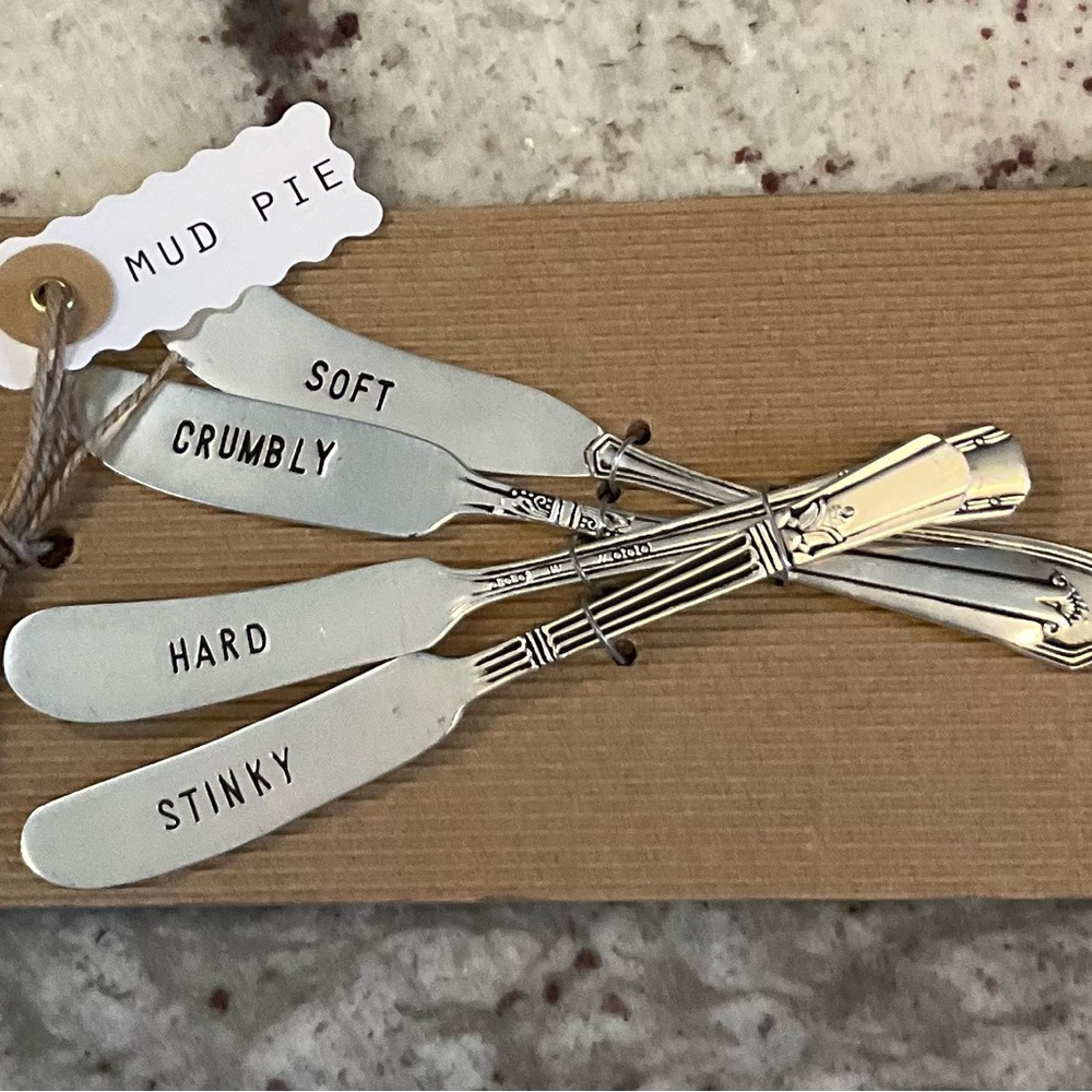 Mud Pie Cheese Spreaders